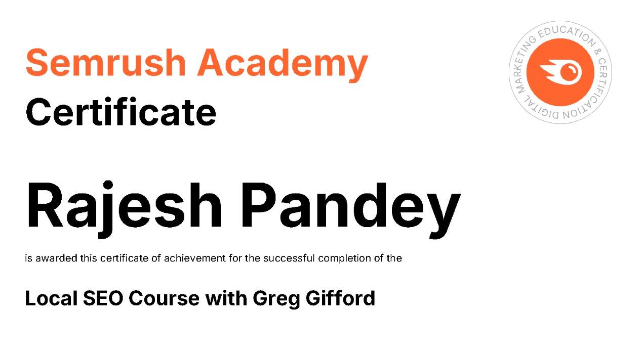 Semrush Academy